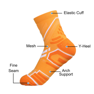 meilleures chaussettes de sport - Basketball