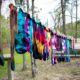 Chaussettes tie-dye bricolage